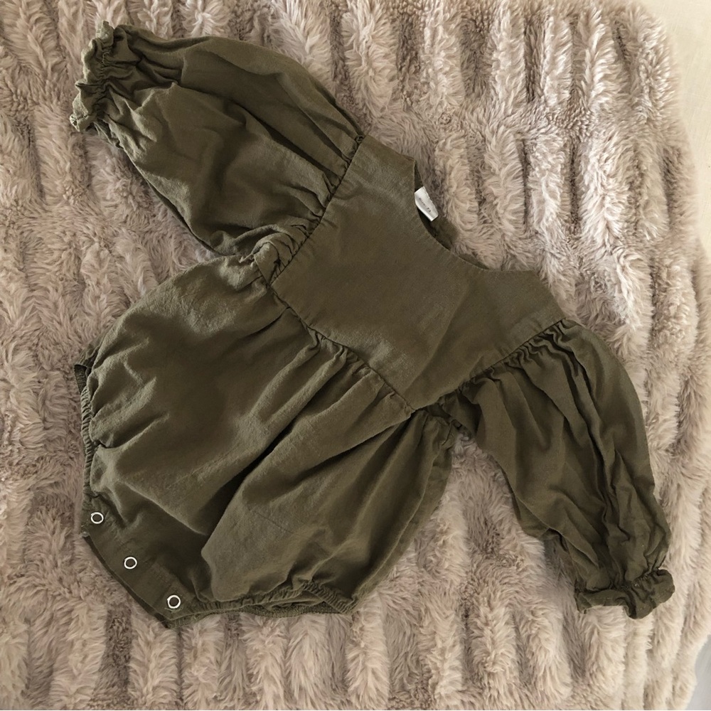 Baby Girl Bubble Romper | 3-6 months